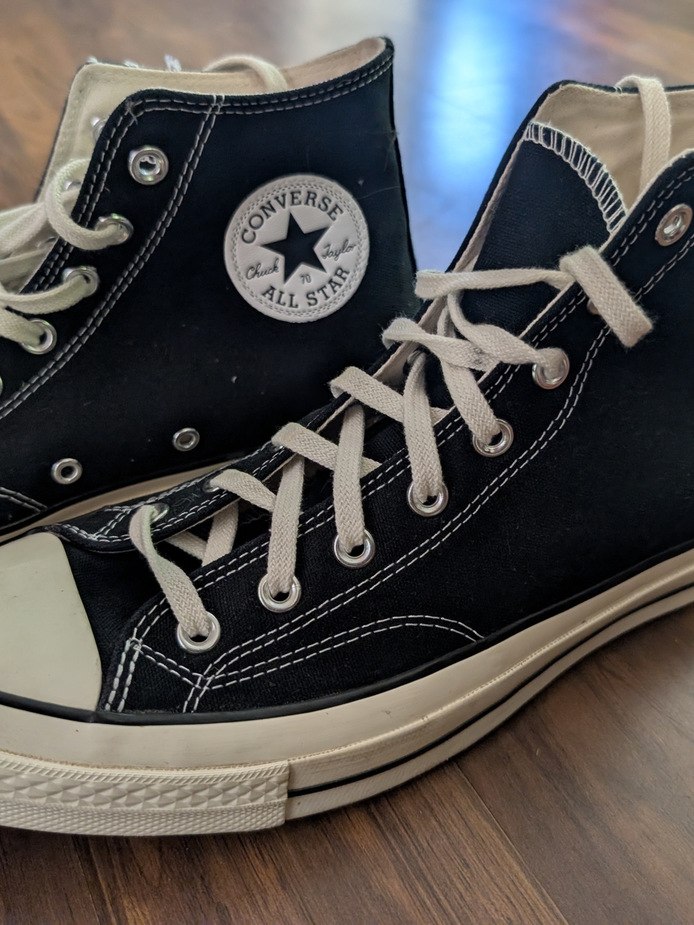 Converse All Star Men’s Classic High-Top Sneakers in Black